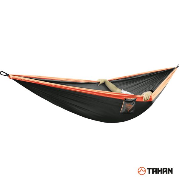 TAHAN Traverse XL Hammock, instant setup, easy assembly, comfortable, durable fabric, outdoor relaxation, portable design, sturdy frame, all-weather resistant, maximum weight capacity, premium materials, adjustable straps, quick installation, spacious, backyard lounging, camping essential, leisure time, stress-relief, ergonomic design, relaxation gear, best outdoor companion