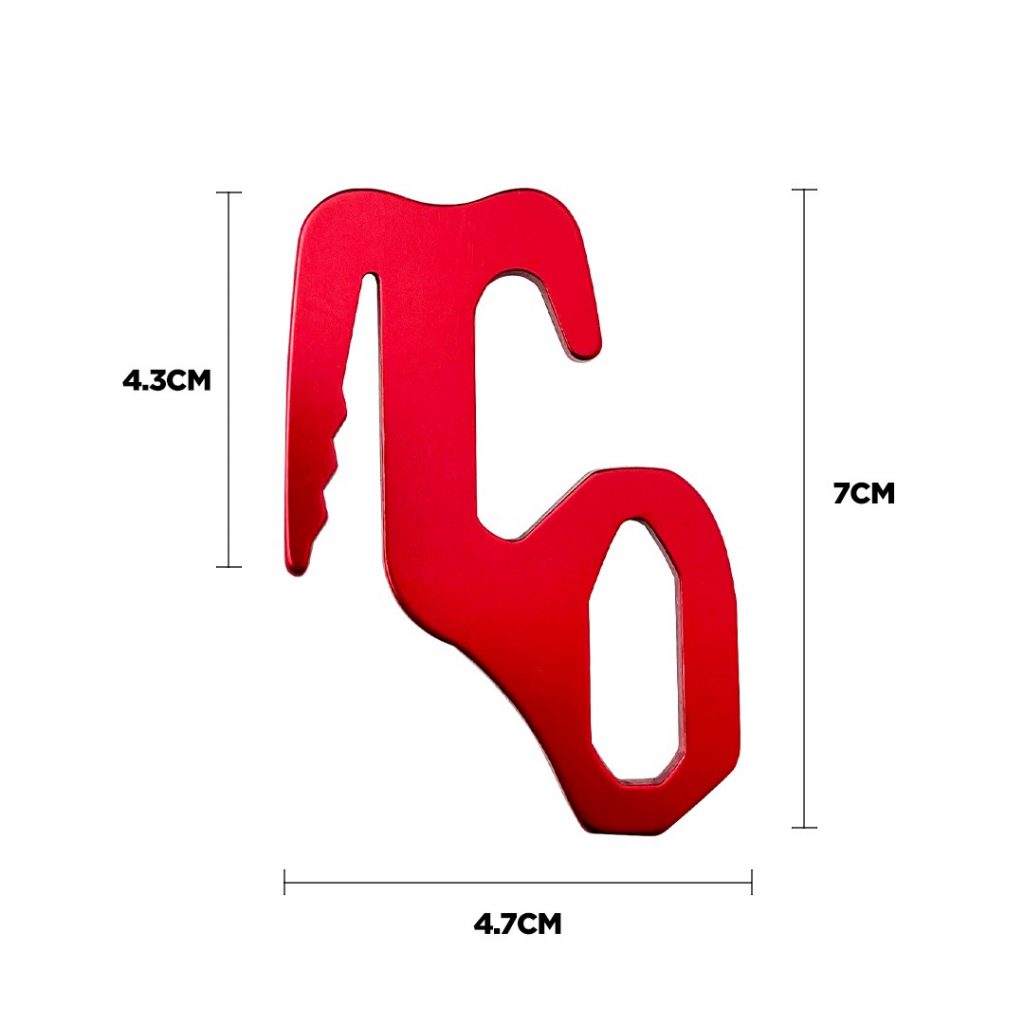 Figure 9 Carabiner - Red | TAHAN Figure 9 Carabiner - Red, TAHAN, figure 9 carabiner size,