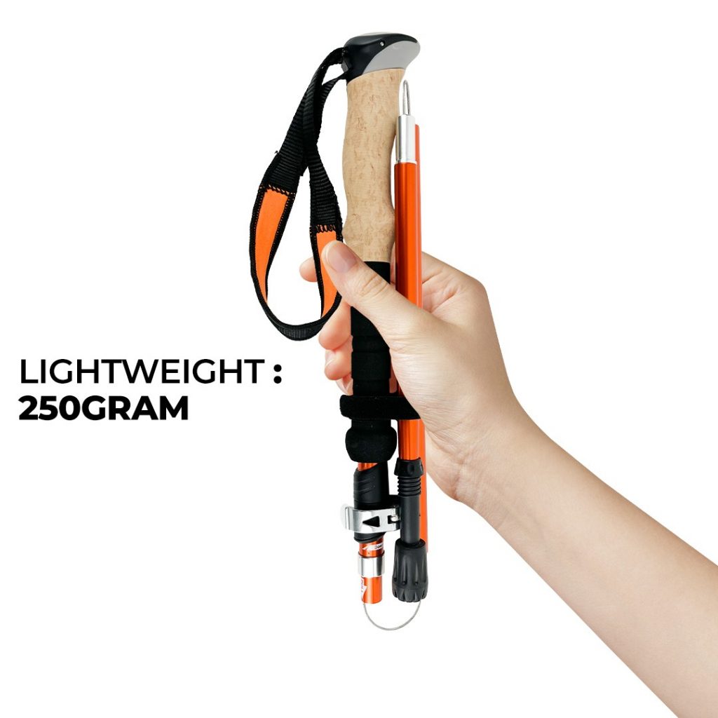 TAHAN 3-Section Foldable Hiking Stick V2 - 130cm | TAHAN TAHAN 3-Section Foldable Hiking Stick V2 - 130cm, TAHAN, tahan 3 section foldable hiking stick weight,