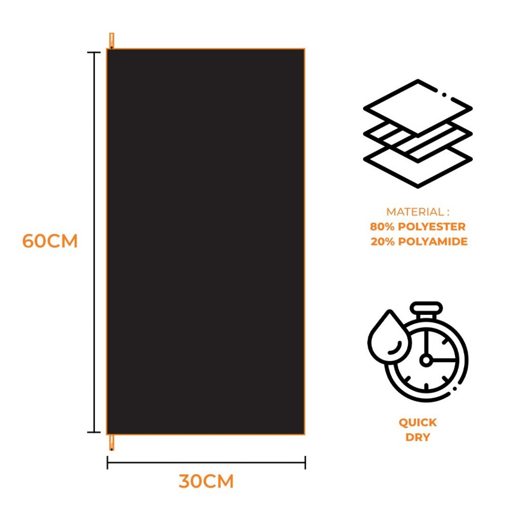 TAHAN Microfiber Quick Dry Face Towel | TAHAN TAHAN Microfiber Quick Dry Face Towel, TAHAN, tahan microfiber face towel size 1,