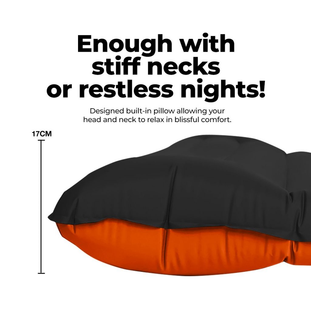 TAHAN Panthera Inflatable Sleeping Pad | TAHAN TAHAN Panthera Inflatable Sleeping Pad, TAHAN, tahan panthera sleeping pad build in pillow 1,