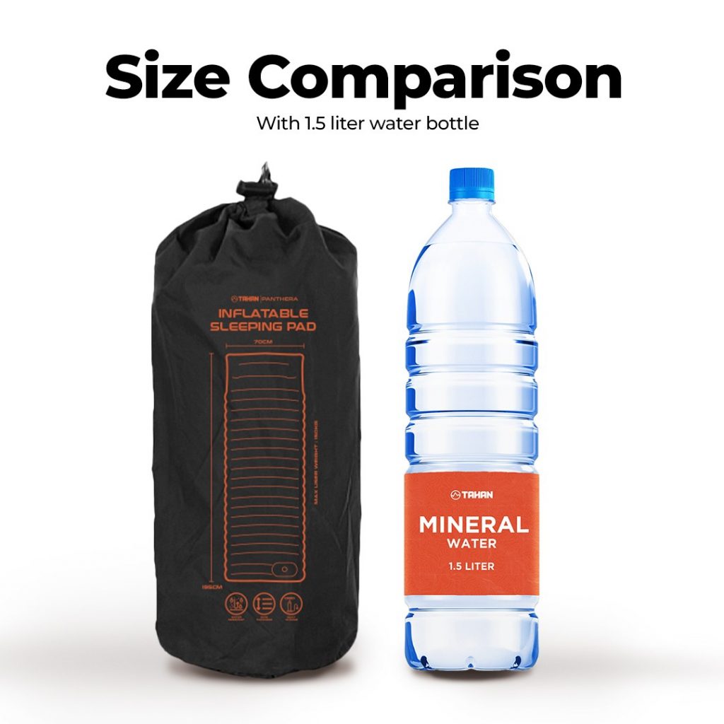 TAHAN Panthera Inflatable Sleeping Pad | TAHAN TAHAN Panthera Inflatable Sleeping Pad, TAHAN, tahan panthera sleeping pad size comparison,
