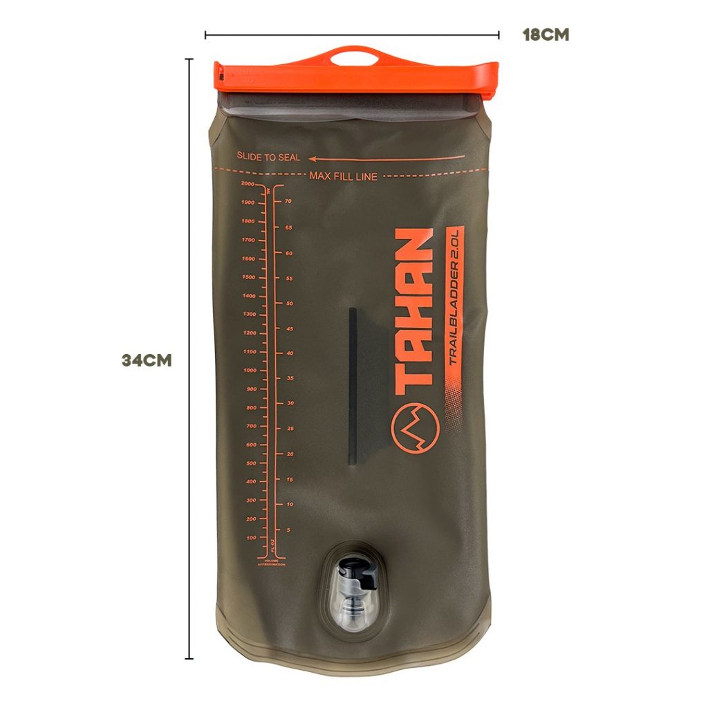 TAHAN TrailBladder 2L Water Bladder | TAHAN TAHAN TrailBladder 2L Water Bladder, TAHAN, tahan trailbladder 2liter size,